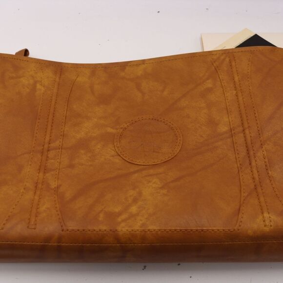 American Tourister Vintage Brown Vinyl Business Case Travel Bag Document File - Picture 2 of 10